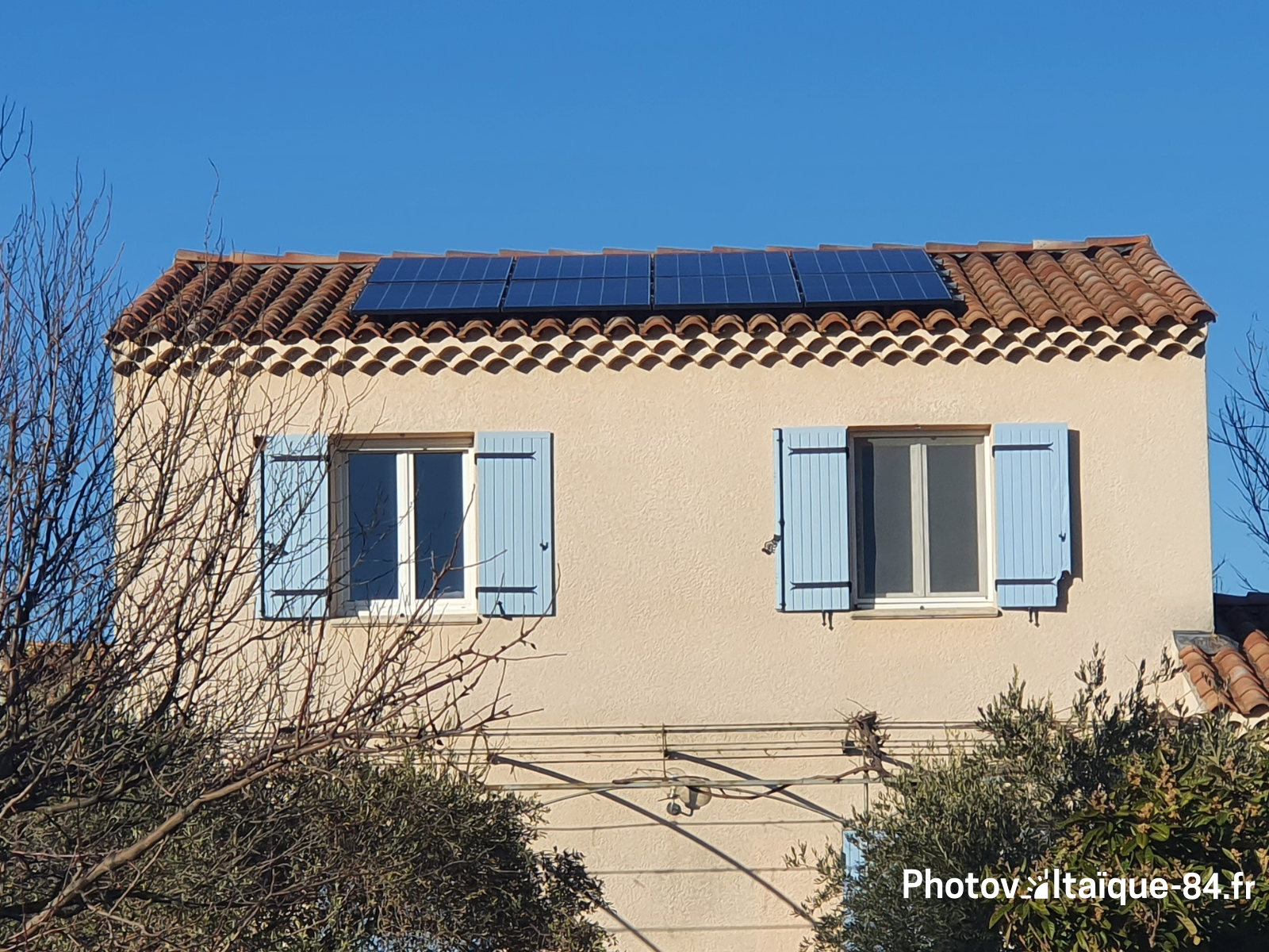 Pose de panneaux photovoltaïque